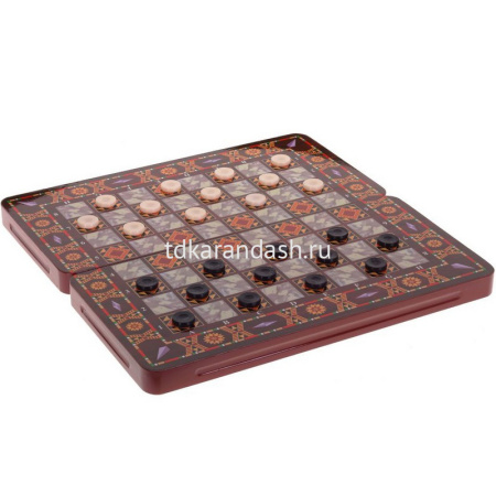 Набор настольных игр (шахматы, шашки, нарды) 39х19,5х5,2см 231296 от магазина "Карандаш"
