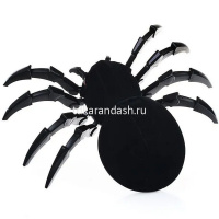 Паук р/у "Хищник" 22х20см черный, пластик (пар, свет, звук) 128A-35 от магазина "Карандаш"