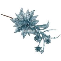 Ветка декоративная Цветы 20-23см 6 цветов 535-098 от магазина "Карандаш"