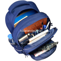 Рюкзак "Music" 40х30х19см, 800гр, 2 отделения, 3 кармана, синий 12-002/61 от магазина "Карандаш"