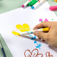 Мелки гелевые 12 цветов "Монстрики" круглые, картон EC211-12 от магазина "Карандаш"