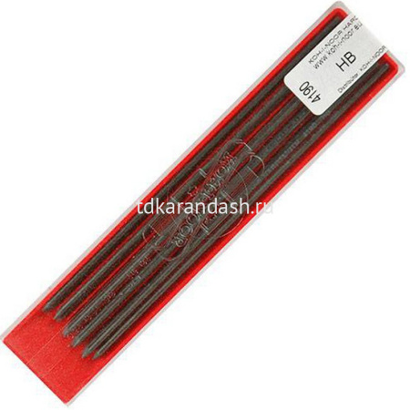 Стержни для цангового карандаша 2,0мм HB (12шт) 4190/HB