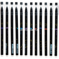 Ручка гелевая пиши-стирай "Гороскоп" 0,5мм синяя, автомат, ассорти GP-7832/ 11686-24 от магазина "Карандаш"