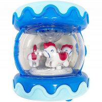 Музыкальная игрушка "Барабан" 10,5х10см пластик (звук) 1766146/HE0701 от магазина "Карандаш"