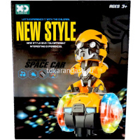 Робот "Автомобиль" танцуюший 24х15см, пластик (свет, музыка) 1898566/17138 от магазина "Карандаш"