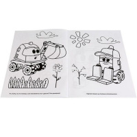 Раскраска "Веселые друзья. Грузовичок Лева" 16стр. 9785506022459 от магазина "Карандаш"