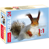 Пазлы 24 эл. "Лесные жители" 13х17,5см 4 вида 24ПЗ5/031890 от магазина "Карандаш"