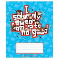 Тетрадь А5 12л линия "Гарри Поттер" на скобе 5 дизайнов 12Т5В2/059991 от магазина "Карандаш"