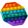 Игрушка-антистресс "Pop it" 12,5см разноцветный M-9978 от магазина "Карандаш"