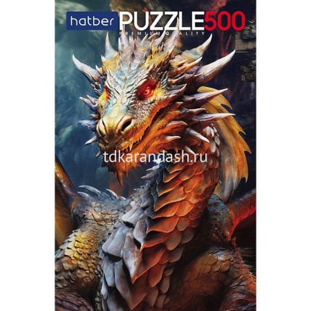 Пазлы 500 эл. "Premium. Сказочный дракон" 33х48см 500ПЗ2_30728/084513 от магазина "Карандаш"