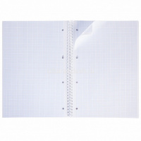 Тетрадь А4 80л клетка "Абстракция" на гребне 3D фольга матовая ламинация 2 дизайна 067910 от магазина "Карандаш"