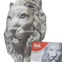 Паста для моделирования 1000гр серый жемчуг, застывает на воздухе DAS Stone 348200 от магазина "Карандаш"