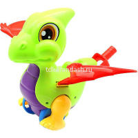 Каталка "Дракоша" пластик 33см Y6213-17 от магазина "Карандаш"