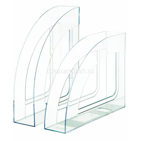 Лоток д/бумаг вертикальный "Респект" ширина 7см, прозрачный ЛТВ-30857 от магазина "Карандаш"