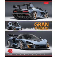 Тетрадь А5 48л клетка "Sport Cars" на скобе 5 дизайнов 48Т5В1/068572 от магазина "Карандаш"