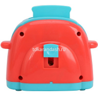 Тостер 23х19х5см пластик (свет, звук) JB0210697 от магазина "Карандаш"
