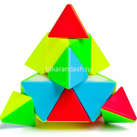 Кубик 9,5 см треугольный 10954-24 от магазина "Карандаш"