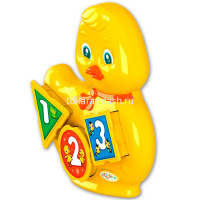 Музыкальный сортер "Уточка" (песенки, мелодии, голоса животных) 4680019282190 от магазина "Карандаш"