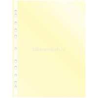 Набор перфофайлов "Премиум" А4+ 30мкм глянцевый желтый 50шт/уп 013yel от магазина "Карандаш"