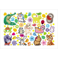 Альбом с наклейками "Милые и забавные" 600 наклеек А5 8л на скобе 8Ан5_31982/087210 от магазина "Карандаш"