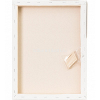 Холст на подрамнике 30х40см 380г/м2, 100% хлопок, среднее зерно 3D 343040 от магазина "Карандаш"