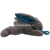 Кролик 38см темно-серый/голубой AT365312 от магазина "Карандаш"