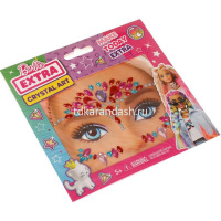 Наклейки Стразы для лица "Милая леди" 15х15см 115987-BAR-ML от магазина "Карандаш"