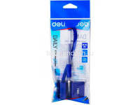 Ручка гелевая на самоклеящейся подставке "Deli" 0,5мм синяя, с пластиковой пружиной E6791BLUE от магазина "Карандаш"