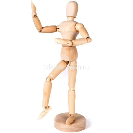 Модель Фигура человека манекен 20см, дерево Y10720-24 от магазина "Карандаш"