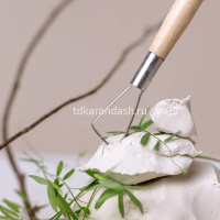 Пластилин скульптурный 500гр. белый, мягкий 810025 от магазина "Карандаш"