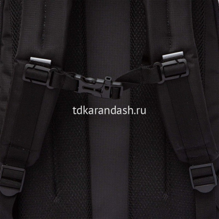 Рюкзак 32х42х22см, 1100гр, 2 отделения, 4 кармана, черный/темно-желтый RU-423-14/10 от магазина "Карандаш"