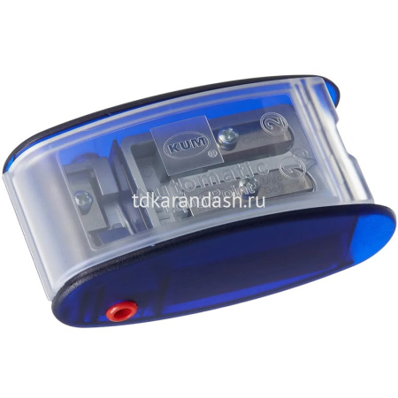 Точилка 2 отв. "Automatic Long Point" 75х35х30мм пластик, с автостопом, синяя K-AS2M/1053121 от магазина "Карандаш"