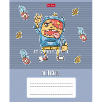 Тетрадь А5 24л линия "Freaky friends" на скобе 5 дизайнов 24Т5В2 от магазина "Карандаш"