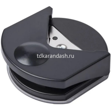 Скруглитель углов 55x60x25мм для обрезки углов (до 500 гр/м2, до 250 микрон) черный 4020360 от магазина "Карандаш"