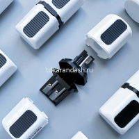 Точилка 3 отв. "Sketch&Art" 36х76х27мм с двумя контейнерами, пластик, прозрачная 35-0051 от магазина "Карандаш"