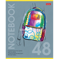 Тетрадь А5 48л клетка "Street Style" на скобе 5 дизайнов 48Т5В1/077063 от магазина "Карандаш"