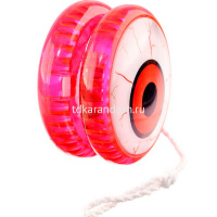 Игрушка "Йо-Йо Глаз" 6см, пластик, светится, 4 цвета Y11940-24 от магазина "Карандаш"