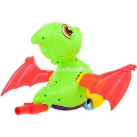 Каталка на палочке "Динозавр" 19х13х21см пластик (машет крыльями) T344128 от магазина "Карандаш"