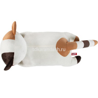 Ленивый кот 22см бело-коричневый KSO1K от магазина "Карандаш"