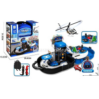 Картинка Парковка многоуровневая "Полиция" 37 деталей, в чемодане 30х28х11см пластик 660-A332 от магазина "Карандаш" Парковка многоуровневая "Полиция" 37 деталей, в чемодане 30х28х11см пластик 660-A332 от магазина "Карандаш"