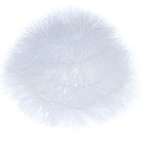 Мишура 11смх2м норка, белая, пвх 377-532 от магазина "Карандаш"