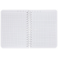 Блокнот А6 80л "NEWtone Pastel Лаванда" клетка, на спирали, пластиковая обложка 061934 от магазина "Карандаш"