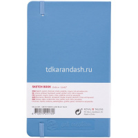 Скетчбук 13х21см 80л 140г/м2 "Art Creation" на резинке, твердая обложка, синий 9314212M от магазина "Карандаш"