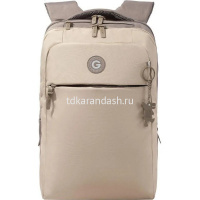 Рюкзак 28х40х16см, 760гр, 2 отделения, 4 кармана, бежевый с обвесом RD-644-1/3 от магазина "Карандаш"