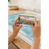 Карта мира Физическая 1:29М 101х66 с ламин. арт.КН038 БП000000334 от магазина "Карандаш"