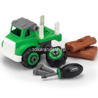 Конструктор "Лесовоз" 17х11см с отверткой, пластик 2293070/2030 от магазина "Карандаш"