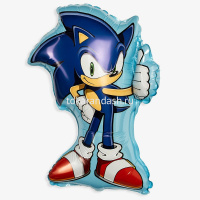 Шар воздушный 36см(14") на палочке "Мини. Соник" фольга L717 от магазина "Карандаш"