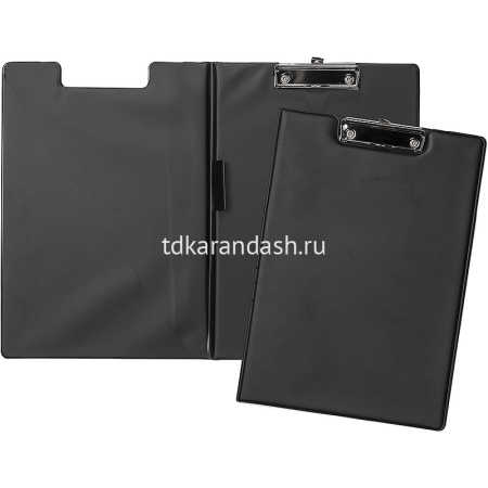 Папка-планшет А4 PVC черная AP4_03101/044890