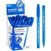 Ручка шариковая "Every" 0.7мм синяя, треугольный корпус, синий корпус EQ9-BL от магазина "Карандаш"