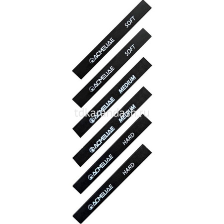 Уголь прессованный 6шт 10х10х80мм квадратный, в блистере CCP-01 от магазина "Карандаш"